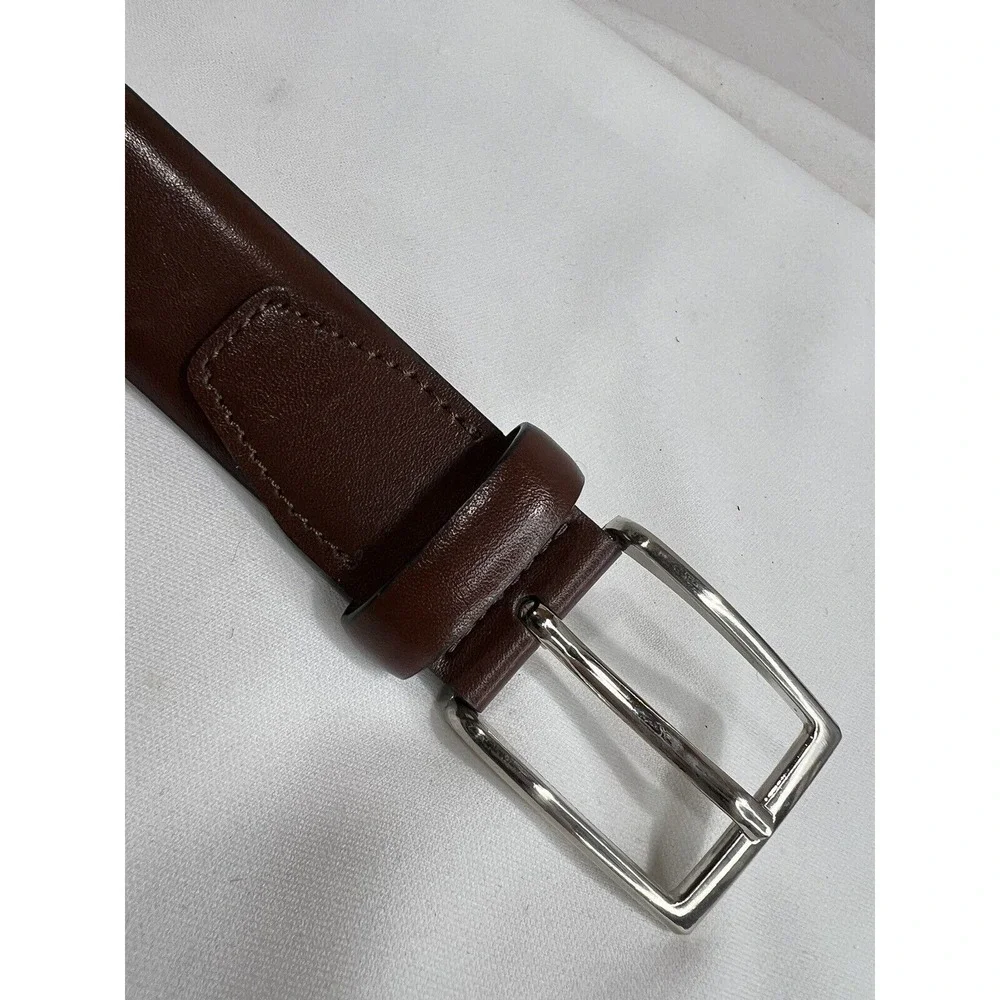 Anchor leather belt